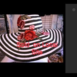 A Head Full Of Roses Summer Hat